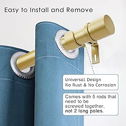 Byondeth Curtain Rods for Windows 16 to 88 Inches