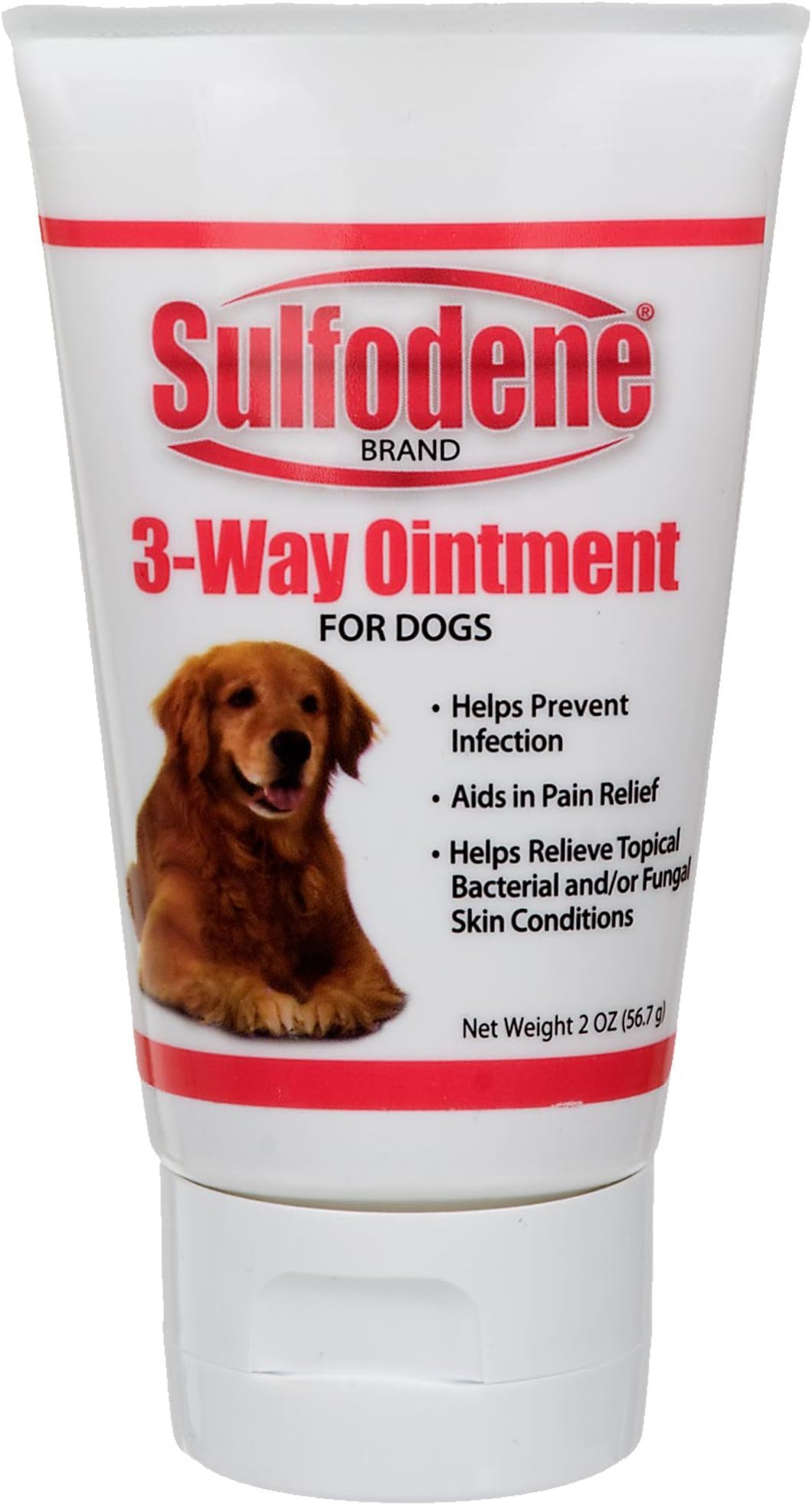 Farnam Sulfodene 3-Way Ointment for Dogs Prevent Infection Pain Relief Aids 2 oz