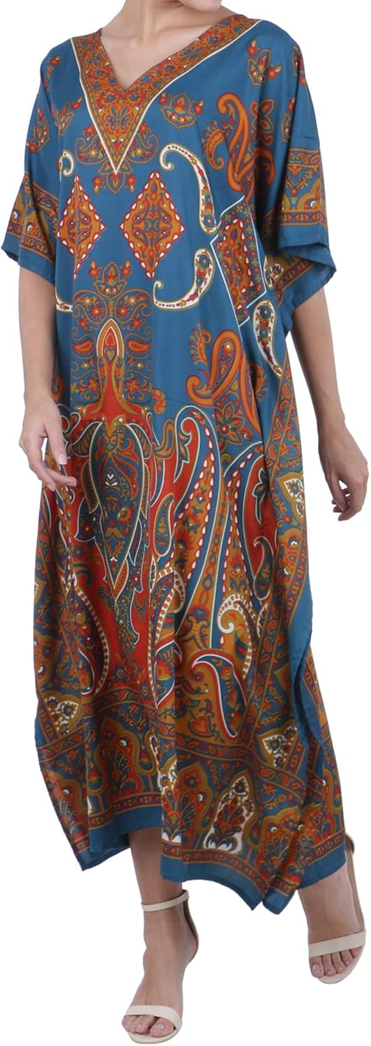 Miss Lavish London Ladies Kaftans Kimono Maxi Style Dresses Suiting Teens to Adult Women in Regular to Plus Size at  Women’s Clothing store