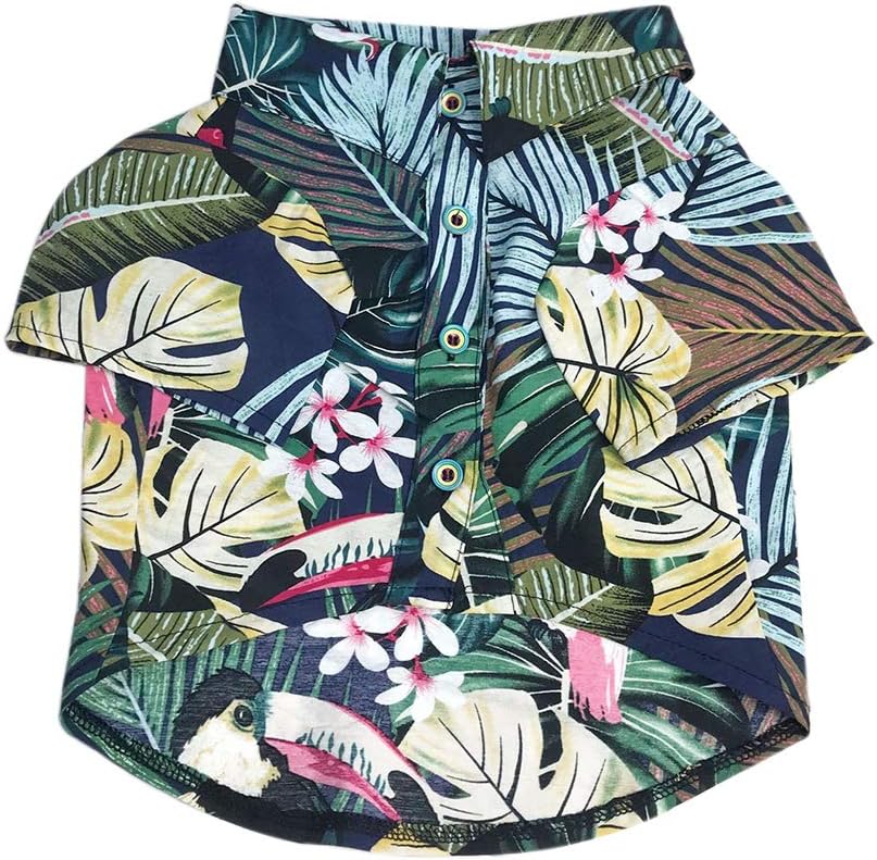 Bella Primavera Estate Catkoo Vestiti per Cane Accessori per Cane Vestito  per Cane Stile Hawaiano Giocattoli per Cane Camicia in Morbido Cotone  Traspirante Abbigliamento e accessori urban-earth.co.uk