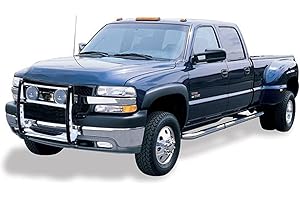 GO RHINO! Go Rhino 3163B Front Center 3000 Series StepGuard - Center Grille Guard only Compatible with Chevrolet 07-13 Silverado 1500