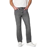 Amazon Essentials Men's Straight-Fit Jeans, Midweight Vintage Inspired Denim, Fitted Through Hip and Thigh