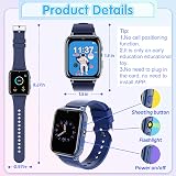 clleylise Kids Smart Watch with 26 Games HD Camera Pedometer 4-16 view 7