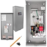 RXSW200A3 200 Amp Automatic Transfer Switch w/Power Management Replacement for Generac, Service Entrance Rated, NEMA 3R Aluminum Enclosure
