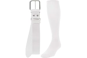 TCK Baseball or Softball Sock/Belt Combo- Youth & Adult Sizes for Boys and Girls Men and Women