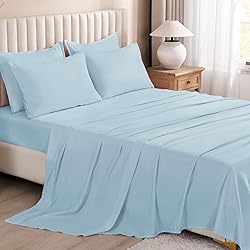 Litanika Comforter King Size Set Light Blue - 7