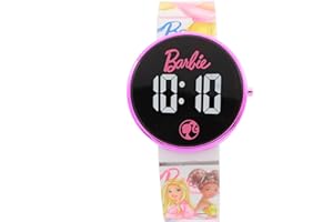 Barbie Girls' LED Digital Watch with Printed Strap - BDT4220AC