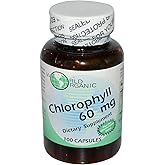 World Organic Mega Chlorophyll, 100 mg, Capsules, 60 capsules