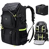 Endurax Camera Backpack Large DSLR/SLR Mirrorless Photography Camera Bag Extra Large Travel Hiking with 15.6 Laptop Compartme