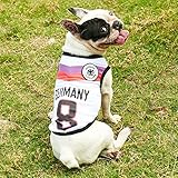 Siray World Cup FIFA Brazil National Soccer Team Pet Jersey Dogs Costume Football T-Shirt Dog Clothes