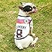 Siray World Cup FIFA Brazil National Soccer Team Pet Jersey Dogs Costume Football T-Shirt Dog Clothes