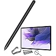Mystic Black Galaxy Tab S7 FE Pen for Samsung Galaxy Tab S7 FE S Pen Stylus Pen Replacement + Free 5 Tips for Samsung Galaxy Tab S7 FE Stylus S Pen + Eject Pin