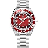 Pagani Design Watches for Men Automatic Diver Watch, 42mm Mens Watch with Japanese Self-Winding Movement, Ceramic Bezel, 100M Waterproof Sapphire Crystal, Date Display(PD-YS034)