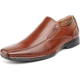 Bruno Marc Men's Classic Square-Toe Slip-on Loafers