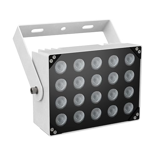 Univivi IR Illuminators 20 LEDs 850nm Long Range Illuminator 90