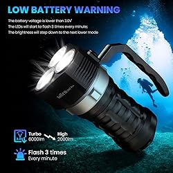 sofirn 10000 Lumen Scuba Diving Flashlight SD01 Pro