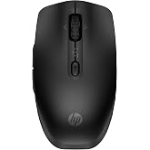 HP 420 Programmable Bluetooth Mouse - Bluetooth with Swift Pair to 3 Multi-Devices, 2-Year Battery, 4K DPI, Quiet clicks, Compatible with Windows/Mac/Chromebook, Laptop, Notebook Black (7M1D3AA)