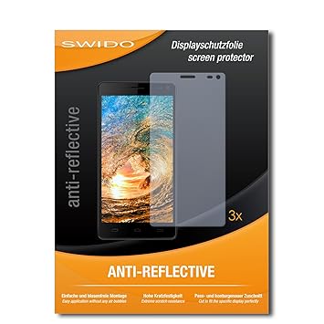 SWIDO Displayschutzfolie für Siswoo R8 Monster [3 Stück] Anti-Reflex MATT Entspiegelnd, Extrem Kratzfest, Schutz vor Kratzer/