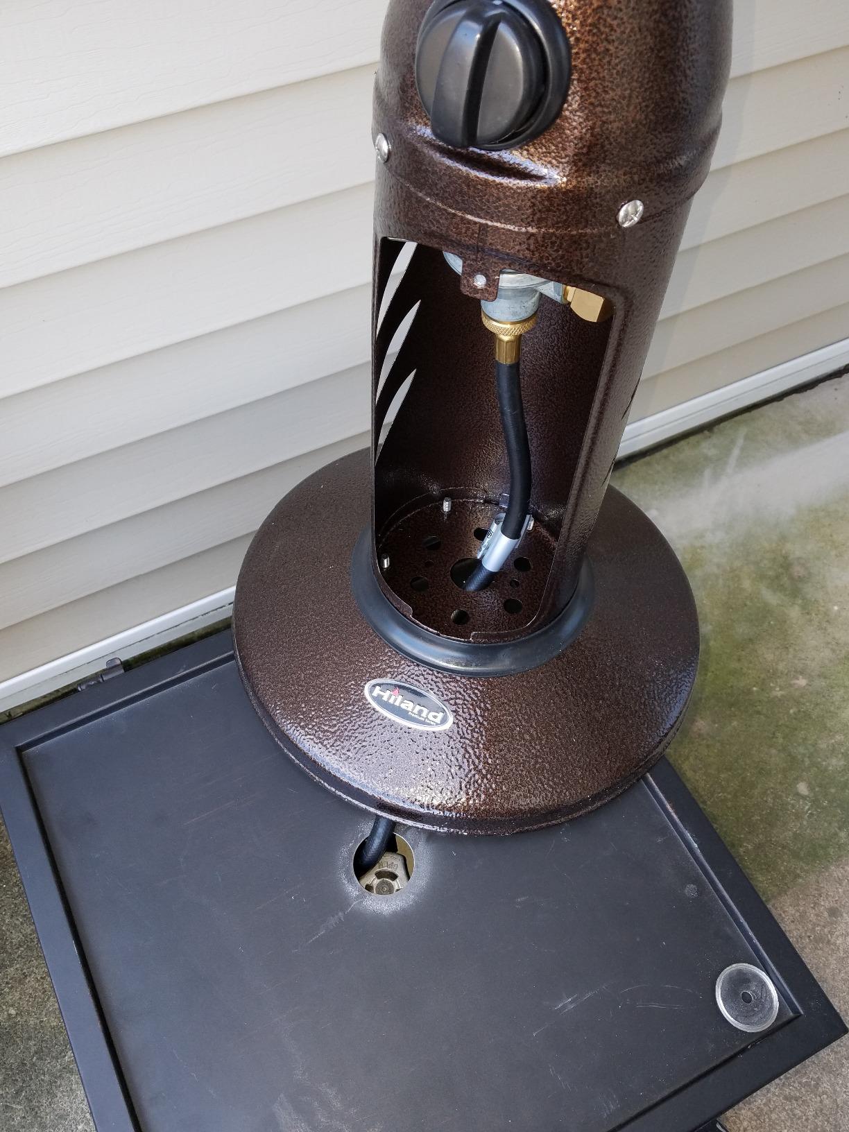 20/mo Finance Hiland HLDS032B Portable Table Top Patio Heater