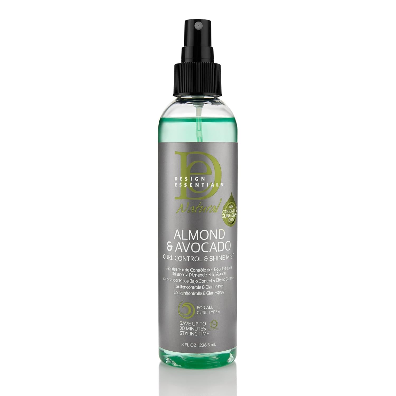 Amazoncom Design Essentials Natural Curl Control Shine Mist