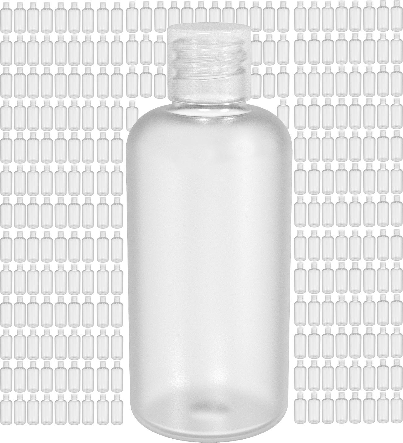 2 oz Plastic Bottles - Empty Hand Sanitizer Bottles or Travel Bottles for Toiletries – 2oz Hand Sani