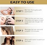 KAYZON Natural Organic Ginger Shampoo 2Pcs - Hair Growth Anti-Dandruff view 6