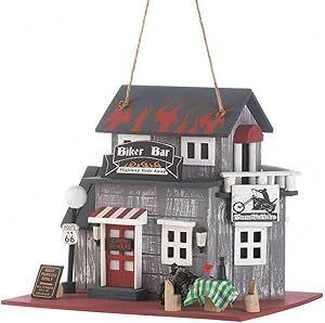 Koehler Home Decor Biker Bar Birdhouse