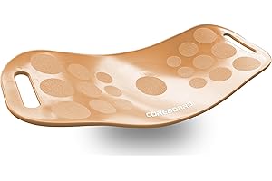 COREBOARD New Manufacturer 12/23 - Twist, Spin, and Rotate Exercise Balance Fit Board for Abs, Core, Stomach and Leg Workout - Home Gym Fitness Equipment