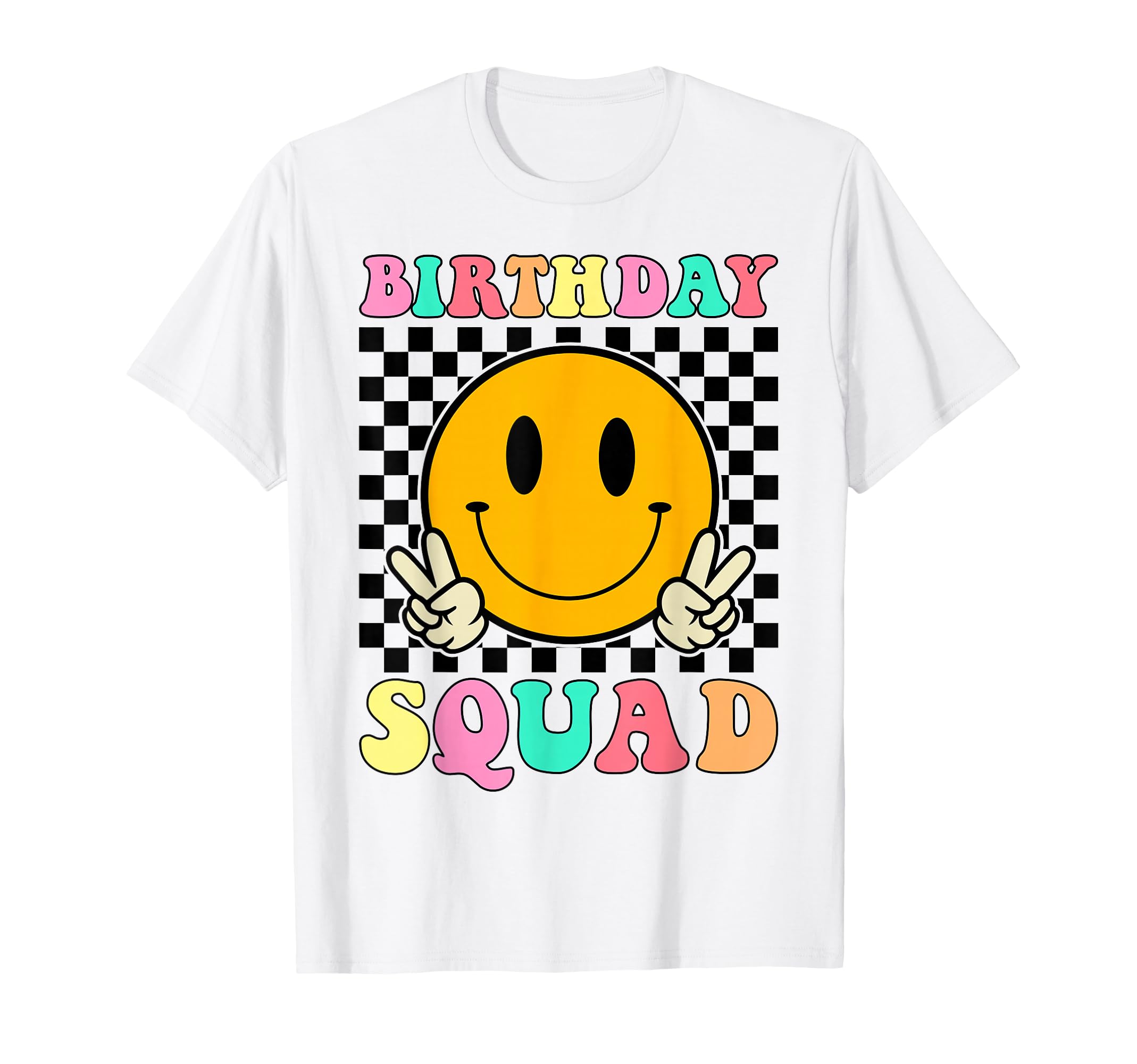Photo 1 of xl Birthday Squad For Men Women Kids Funny Birthday Matching T-Shirt