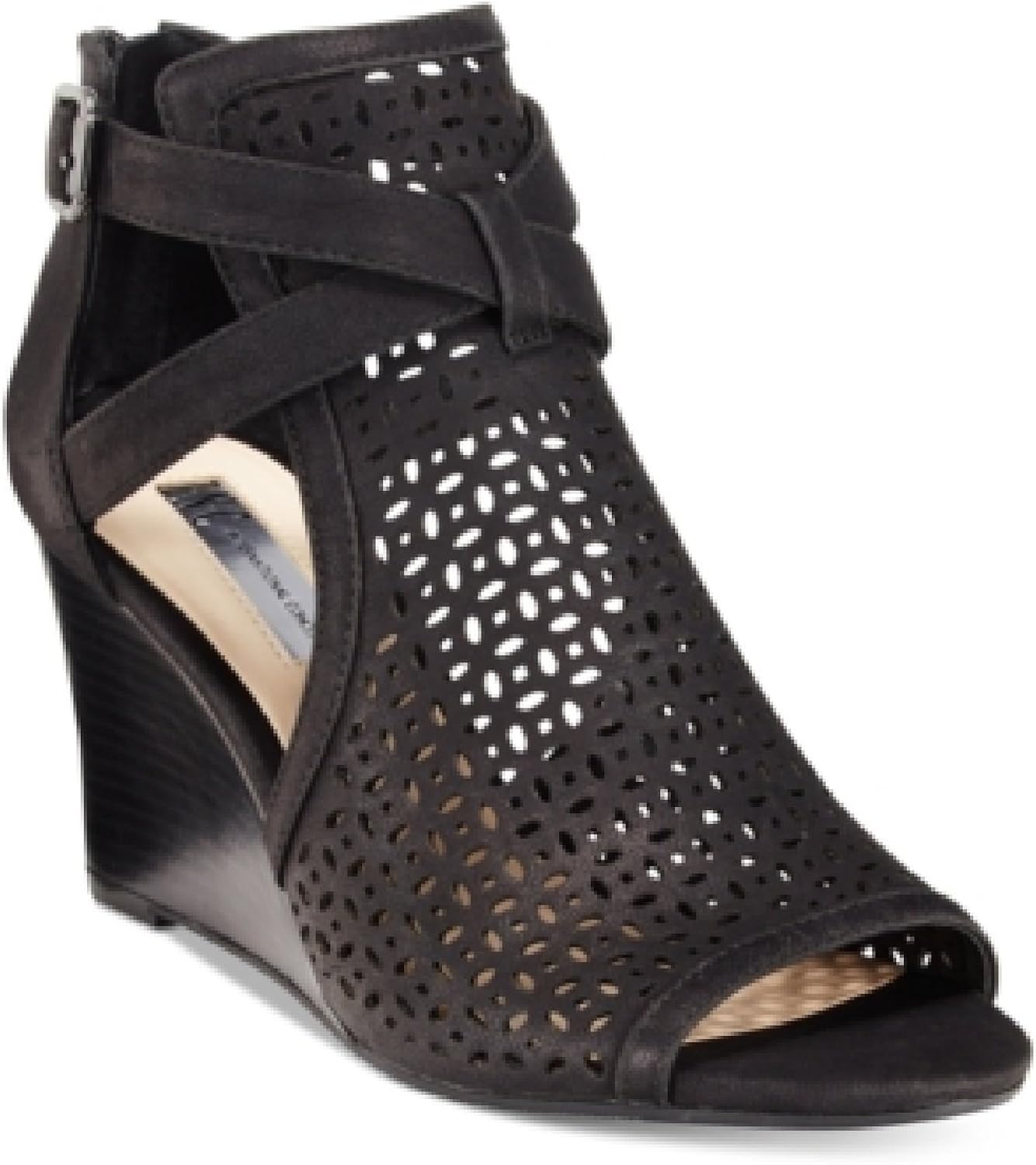 Black wedge shooties Clearance