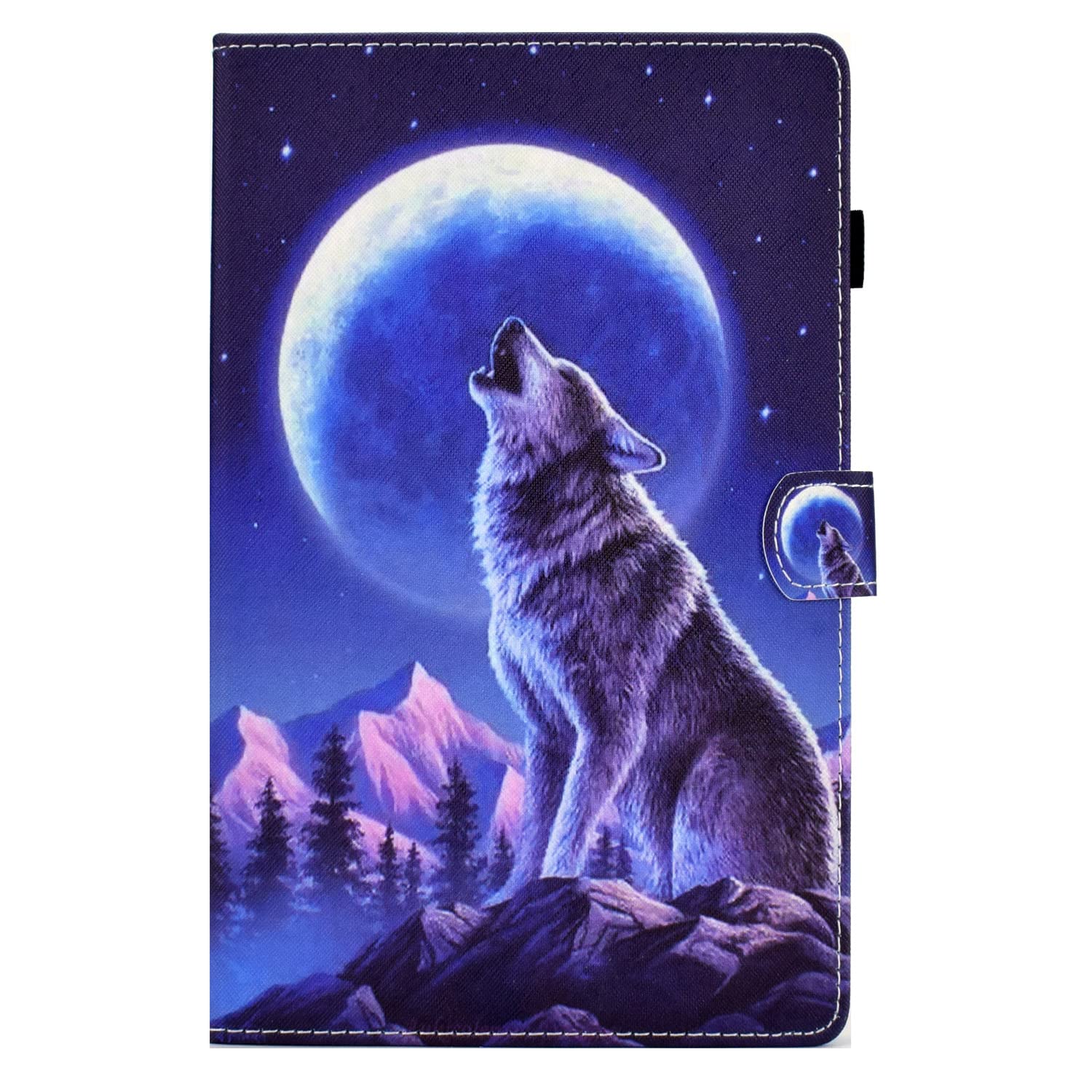Bspring Galaxy Tab A8 Case 10.5 inch 2021 SM-X200/X205/X207, PU Leather Flip Case Cover with Stand Functi and Card Slot Tablet Case for Galaxy Tab A8