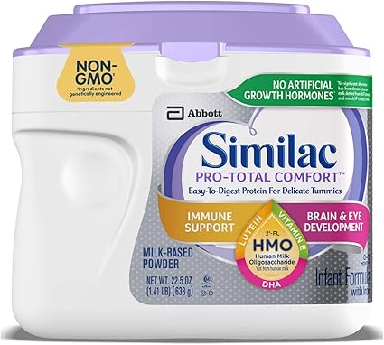 Amazon Com Similac Pro Total Comfort Formula Infantil Sin Ogm En Polvo 22 5 Oz 638 Granos Tina 1 4 Libras 635 Gramos Health Personal Care Amazon Com Similac Pro Total Comfort Formula Infantil Sin Ogm En Polvo 22 5 Oz 638 Granos Tina 1 4 Libras 635 Gramos Health Personal Care