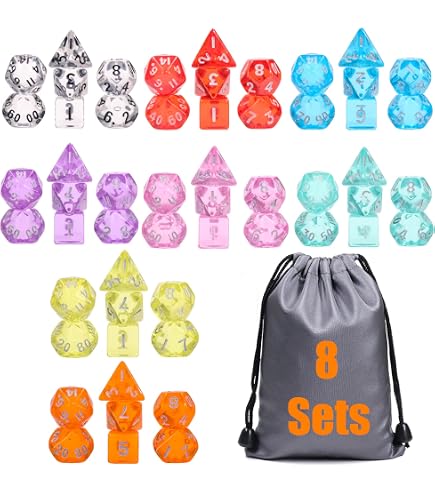 Moonstone Lot de mini dés DND pour jeu de rôle MTG RPG Donjons et Dragons Rouge pierre de lune 10 mm