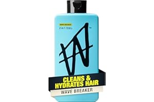 W by Jake Paul Men’s 2-in-1 Shampoo and Conditioner, Full Looking Hair, Deep Clean & Hydrating, Wave Breaker Scent, 16 fl oz