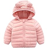 CECORC Toddler Winter Coats Lightweight Puffer Jacket for Baby Infant kids, 6-12 Month,12-18 Month, 2t,3t,4t
