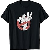 Ghostbusters Distressed Logo Ghostbusters II Retro Movie T-Shirt