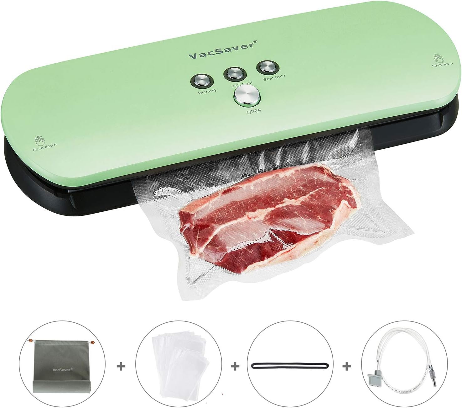 sigillatore sottovuoto con kit di avviamento