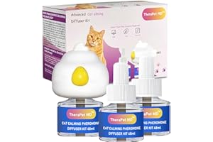 Therapet MD Cat Diffuser, 48ml - Cat Pheromones Diffuser - Cat Calming Diffuser - Cat Calming Pheromone Diffuser, 2 Pack.