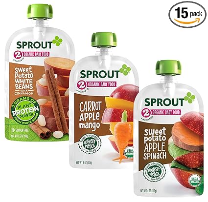 sweet potato pouches