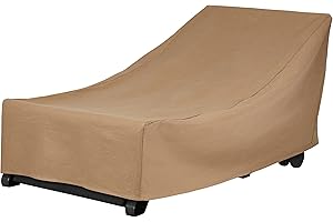 Duck Covers Essential Water-Resistant 80 Inch Chaise Lounge Chair Cover, Chaise Lounge Covers Outdoor