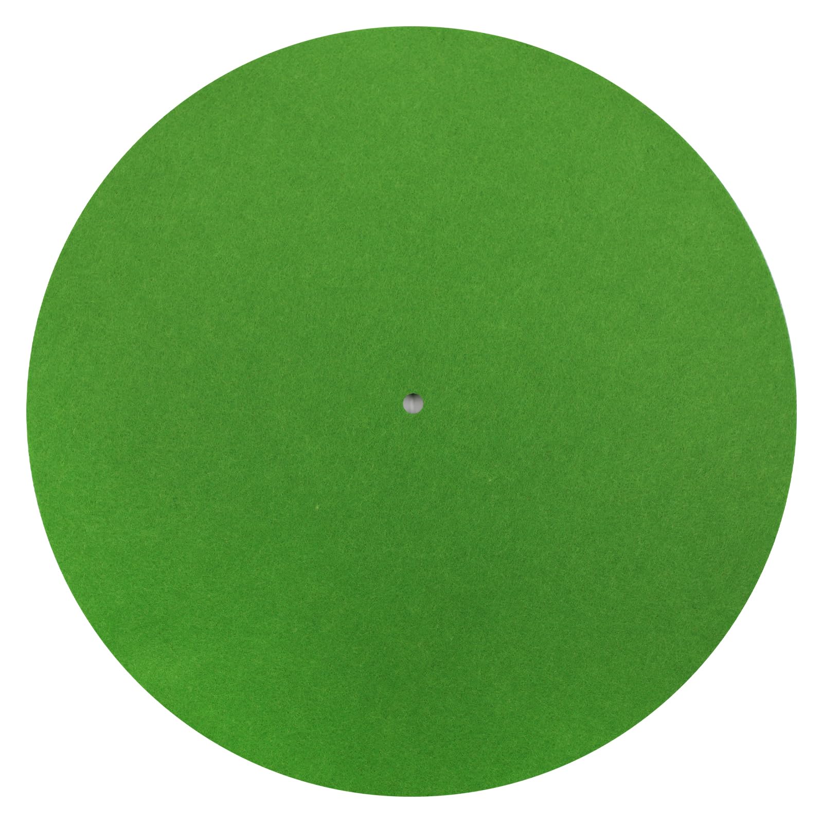 3mm Turntable Mat 12 Inch Slipmat Anti-Static for Viny Record Player High-Fidelity Audiophile Acoustic Sound Support (Green)
