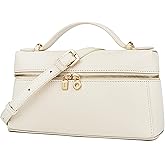 DAILANDO Top Handle Leather Crossbody Bag, Designer Cellphone Purse and Small Clutch Pouch Handbag for Women | small handhold hobo