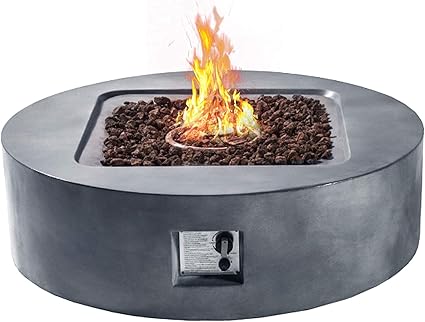 Neueste 28+ Sitzterrasse Mit Runder Feuerstelle Im Freien - Moderne