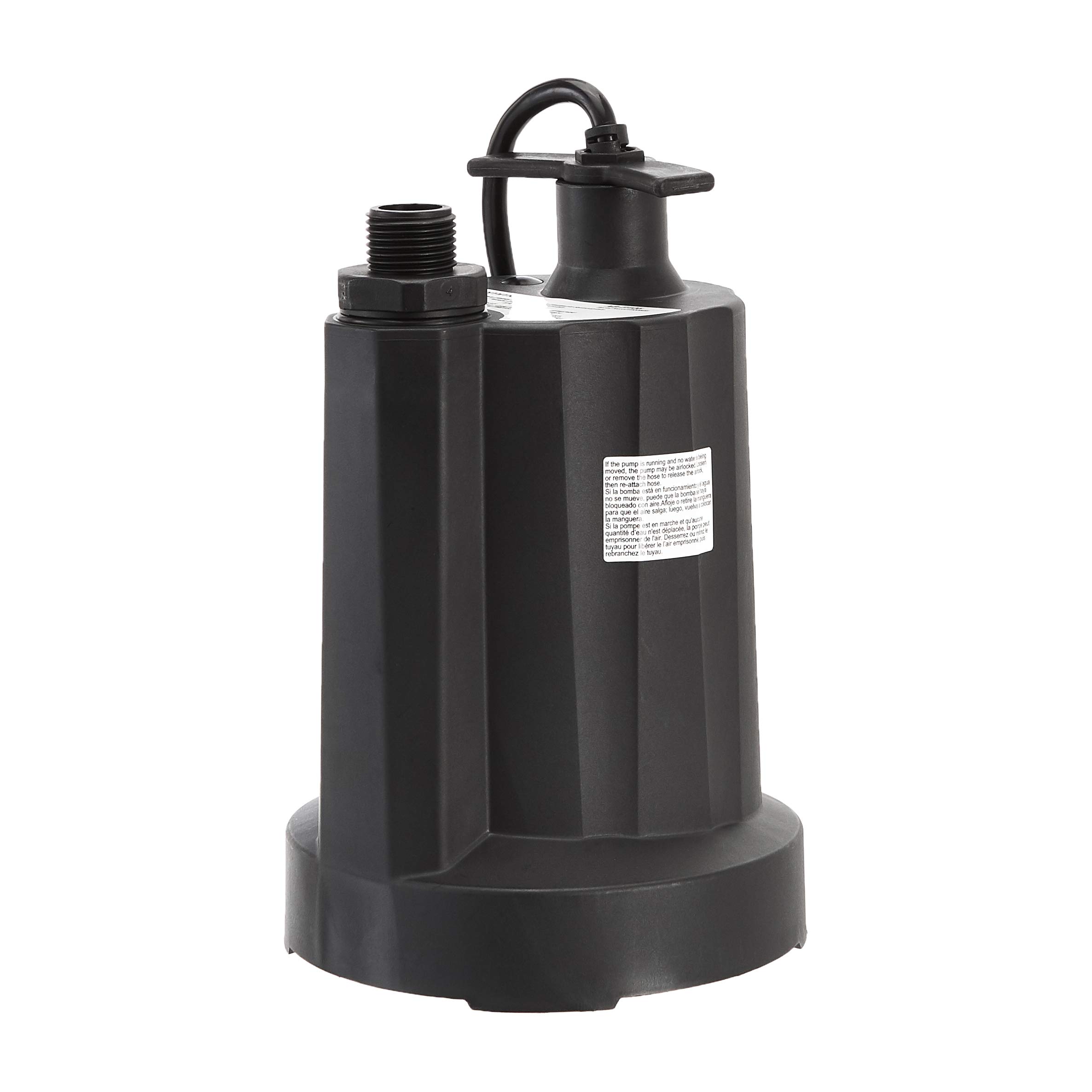Amazoncommercial 1 4 Hp Thermoplastic Submersible Utility Pump Black Buy Online In Burkina Faso At Burkinafaso Desertcart Com Productid