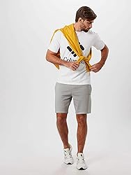 Columbia Men's Standard Logo Fleece Short, Grey