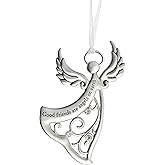 Ganz Angels By Your Side Ornament - Metal, Good friends are angels on earth