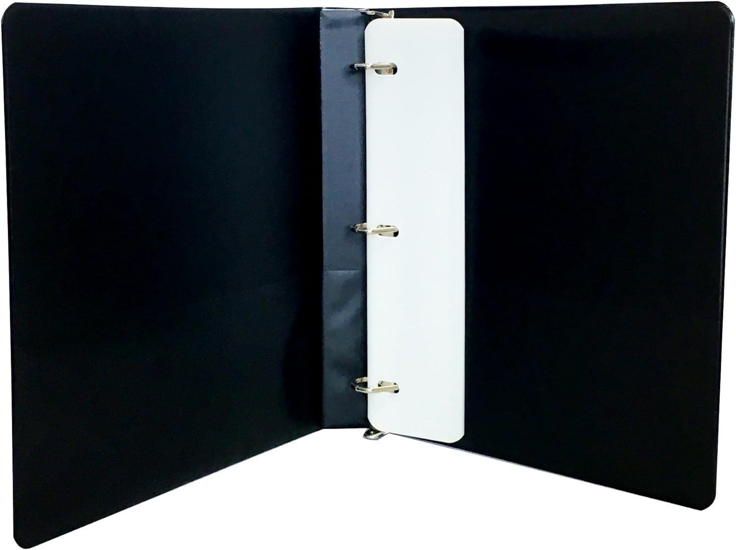 3 Ring Binders, 0.5 Inch Slant-D Rings, White, 4 Pack, Clear View, Pockets : Office Products