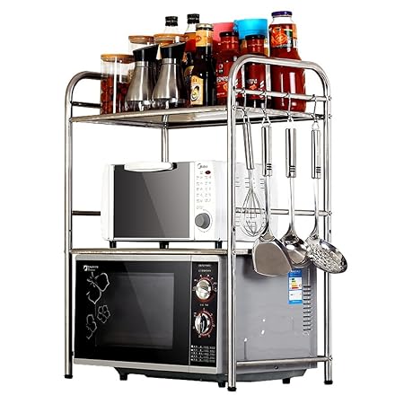 Guo Shop- Estantería de Cocina Horno microondas Utensilios ...