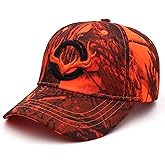 JUSOCC Deer Hunting Camouflage Hats Embroidery Adjustable Fishing Baseball Cap