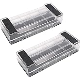 SHARPAL 160H 2PCS 2-in-1 Whetstone and Sharpening Stone Holder&amp;Storage Case | Non-Slip Rubber Base (Fits up to 7.95 x 2.95 x 1.1 inch / 202 x 75 x 28 mm)